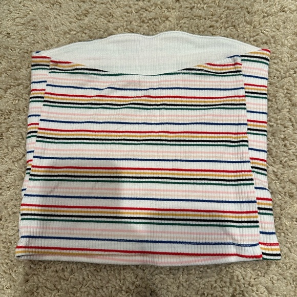 Rainbow American Eagle tube top - Picture 3 of 3